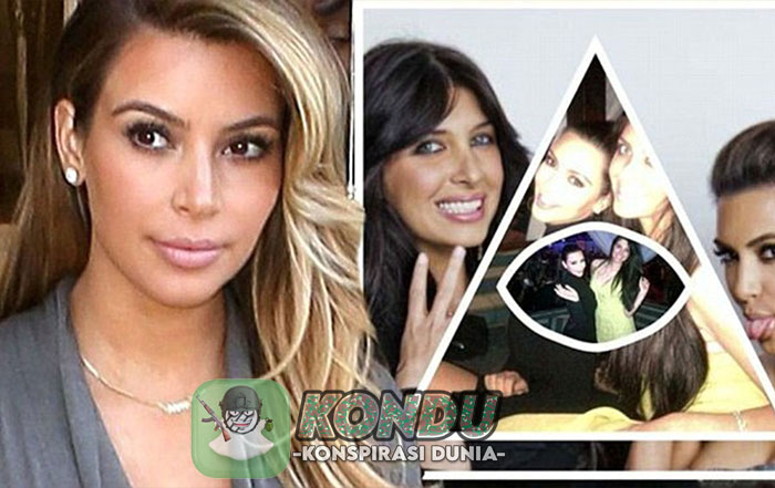 urutan 5 ada kim kardashian anggota illuminati