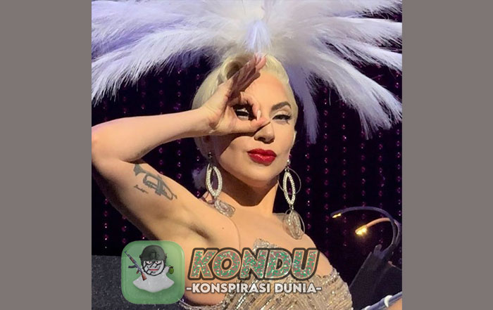 urutan 3 ada lady gaga anggota illuminati