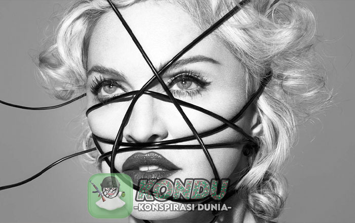 urutan 1 ada madonna anggota illuminati