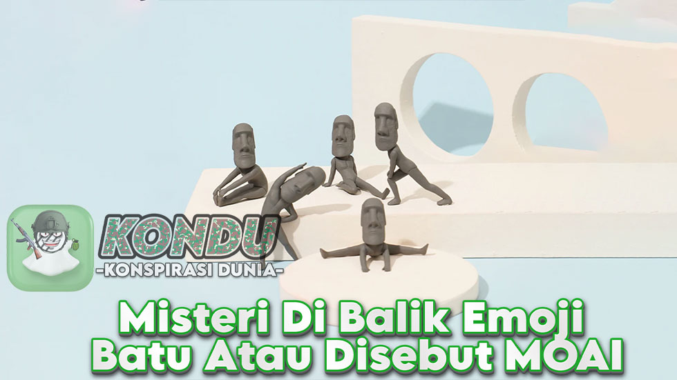 Misteri Di Balik Emoji Batu Atau Disebut MOAI