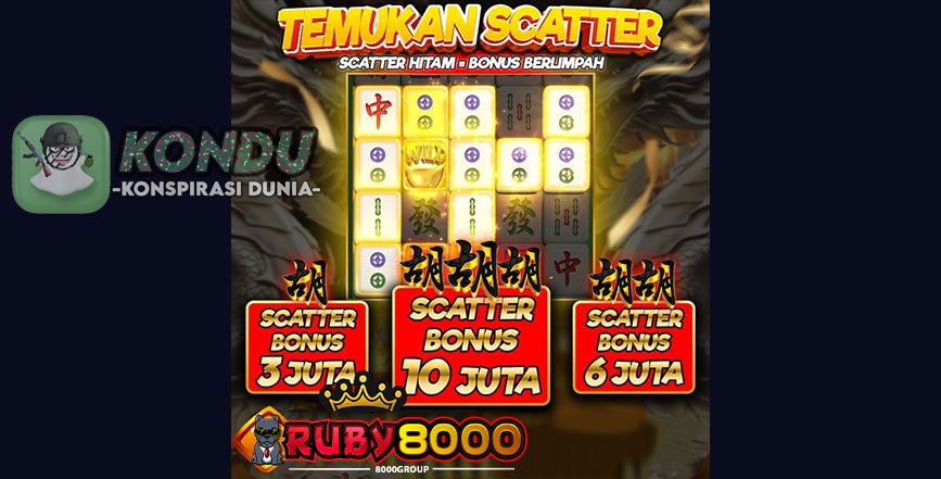 Keuntungan Mendapatkan Scatter Hitam di Mahjong Ways