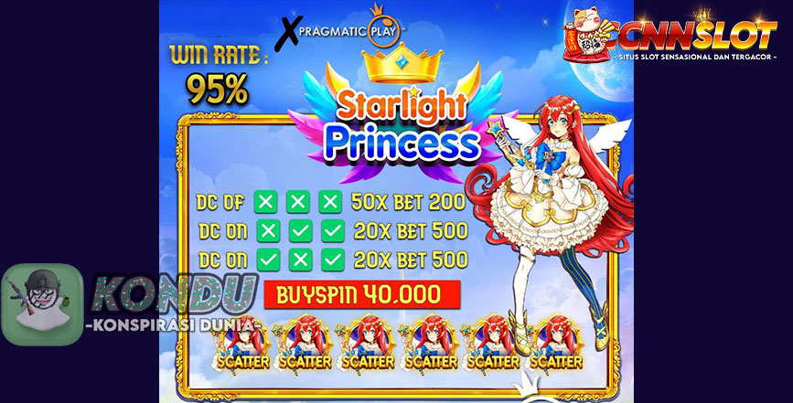 Pola RTP Starlight Princess Dengan Pola Trik Gacor diSitus Online