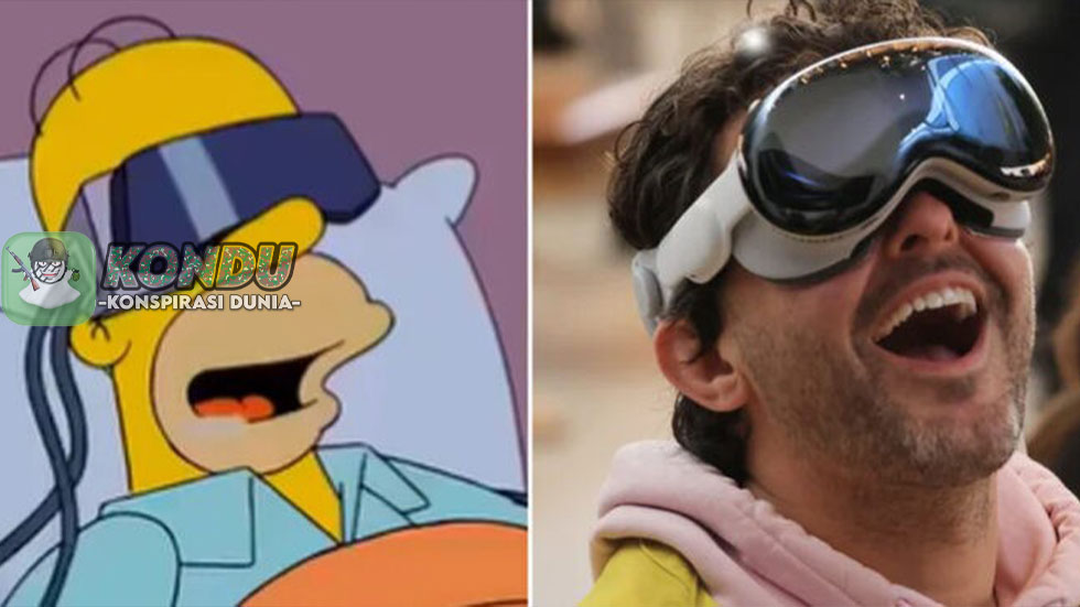 Konspirasi The Simpsons Tentang Apple Vision Pro Kebetulan kah?