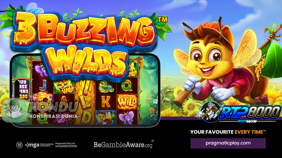 Nikmati Sensasi Slot Lebah di 3 Buzzing Wilds dari Pragmatic Play