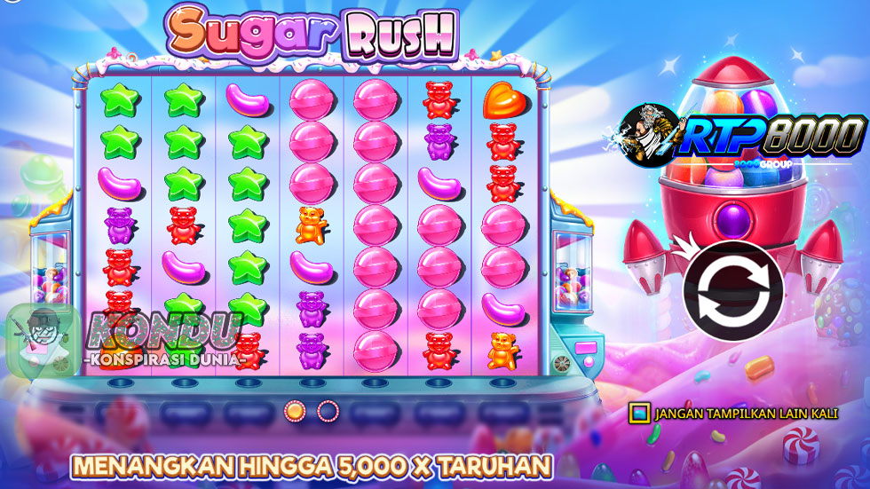 Game Sugar Rush Dengan Perkalian yang Besar dan Mudah