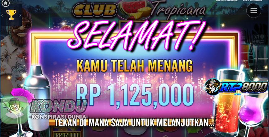 Bawa Pulang Jackpot dari Slot Club Tropicana