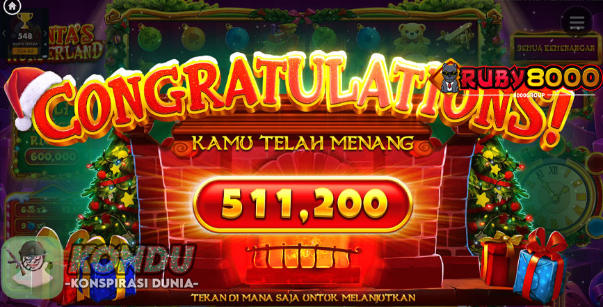 Santa's Wonderland Slot Online Bikin Perkalian Maxwin