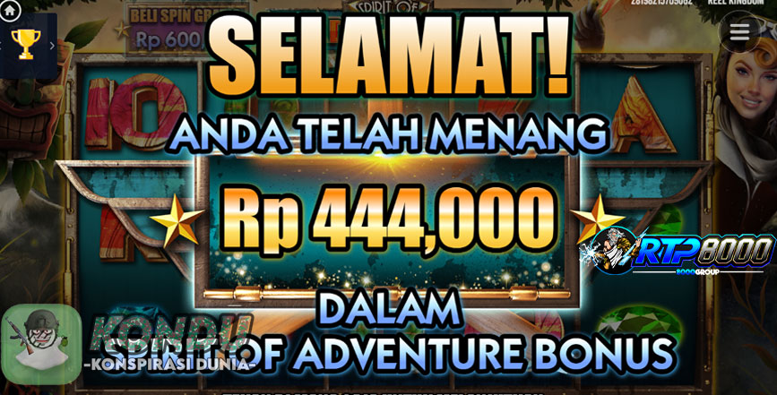 Spirit of Adventure: Slot Seru dengan Kesempatan Jackpot Besar