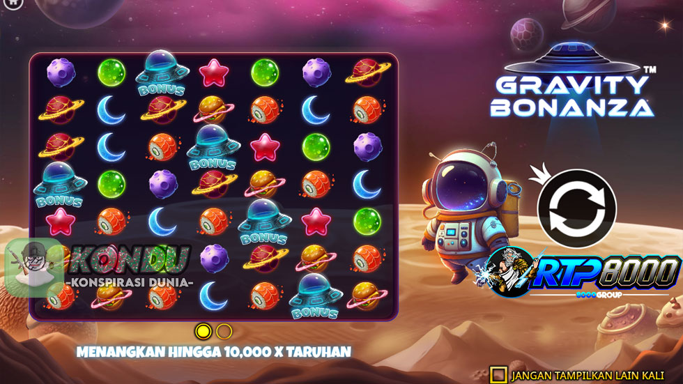 Gravity Bonanza: Slot Online Seru dengan Peluang Menang Besar!