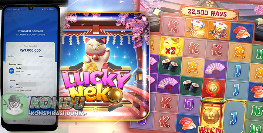 Lucky Neko Slot Online Dengan Peluang Kemenangan Besar