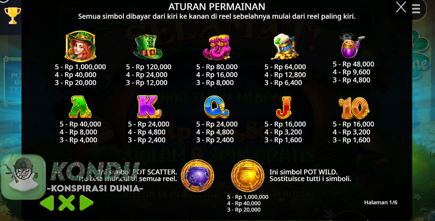 Pot of Fortune: Slot Online Keberuntungan dan Bonus Melimpah!