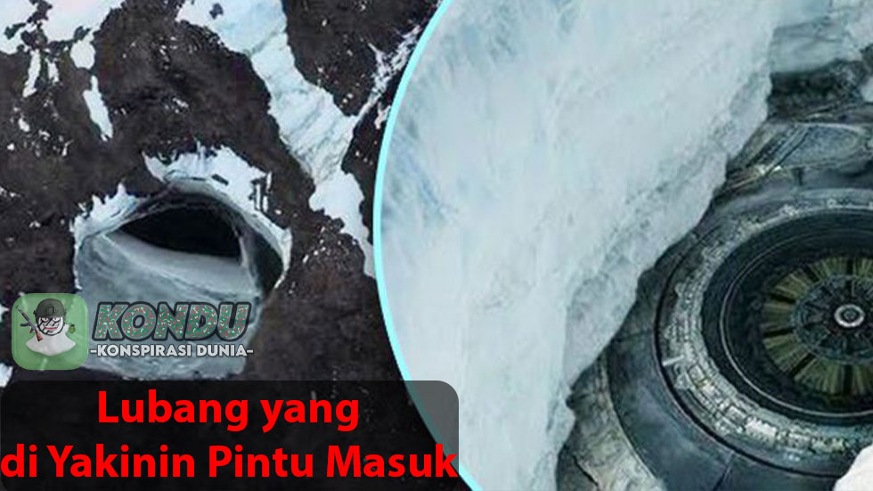 Dua Kawah di Antartika Menjadi Pintu Masuk Pesawat UFO