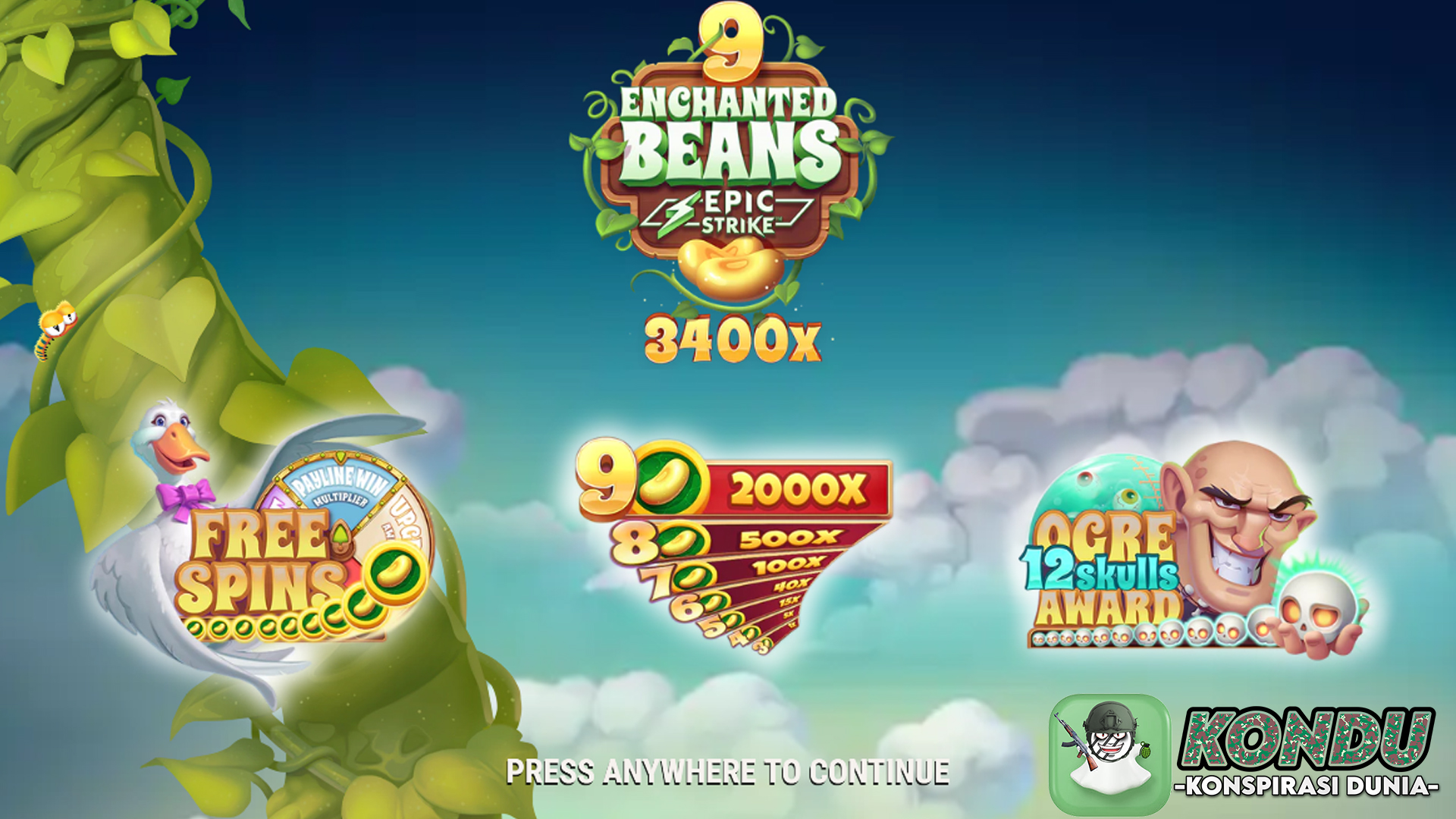 Jackpot! Kemenangan Pemain di 9 Enchanted Beans