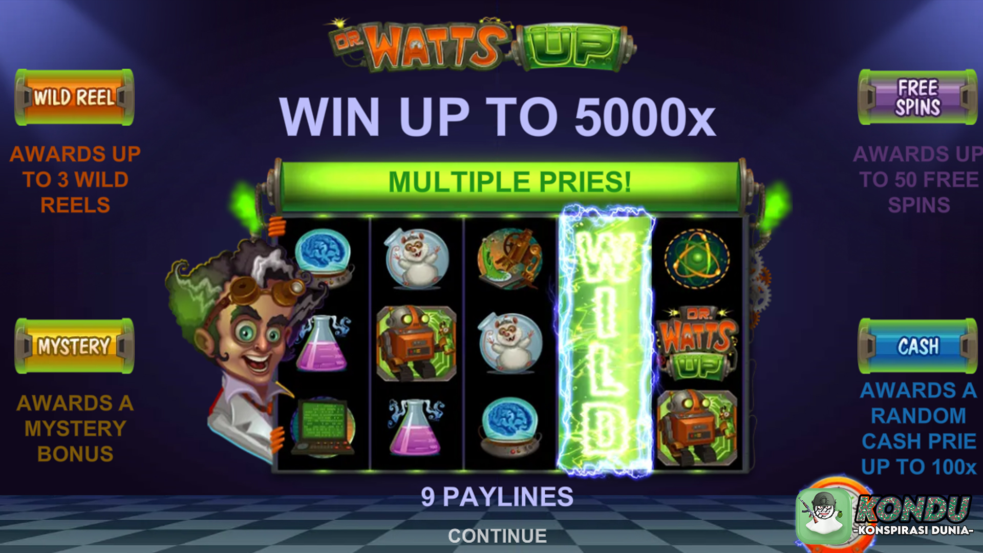 Slot Dr Watts Up: Temukan Sensasi Bermain Game yang Berbeda