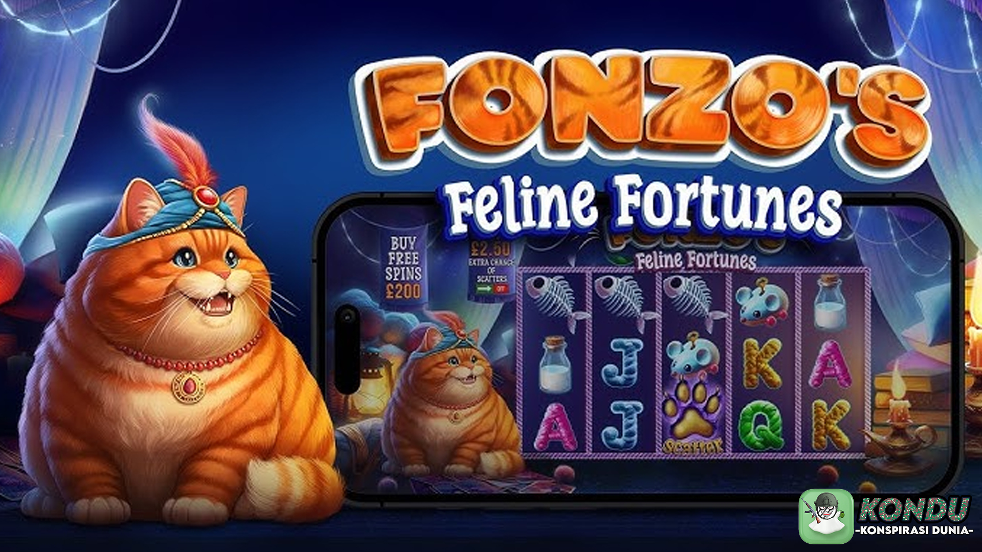 Rasakan Sensasi Kaya Mendadak dengan Fonzo's Feline Fortunes