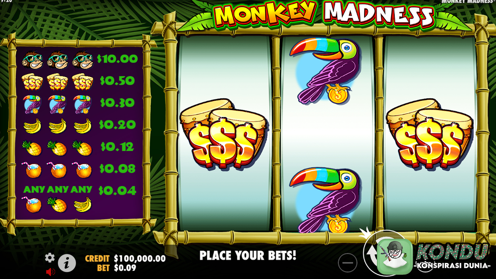 Slot Monkey Madness: Hiburan dan Kemenangan Tanpa Batas