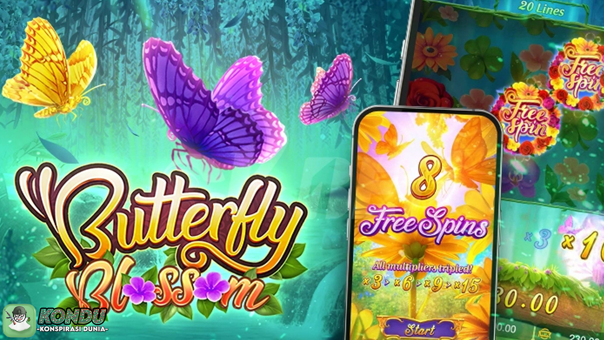 Keberuntungan, dan Jackpot Menanti di Slot Butterfly Blossom