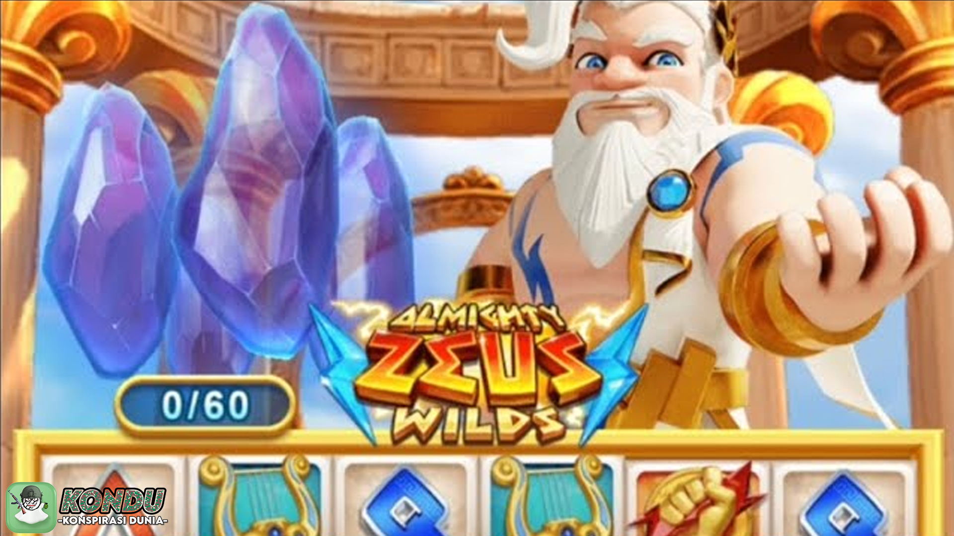 Zeus Turun Langsung Slot Almighty Zeus Wilds Penuh Kejutan