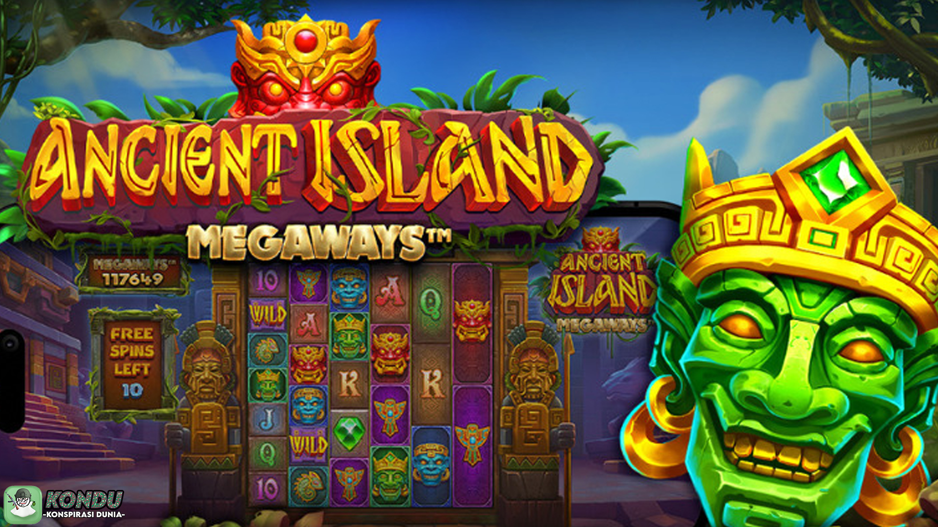 Slot Ancient Island Megaways: Kekuatan Megaways di Genggaman