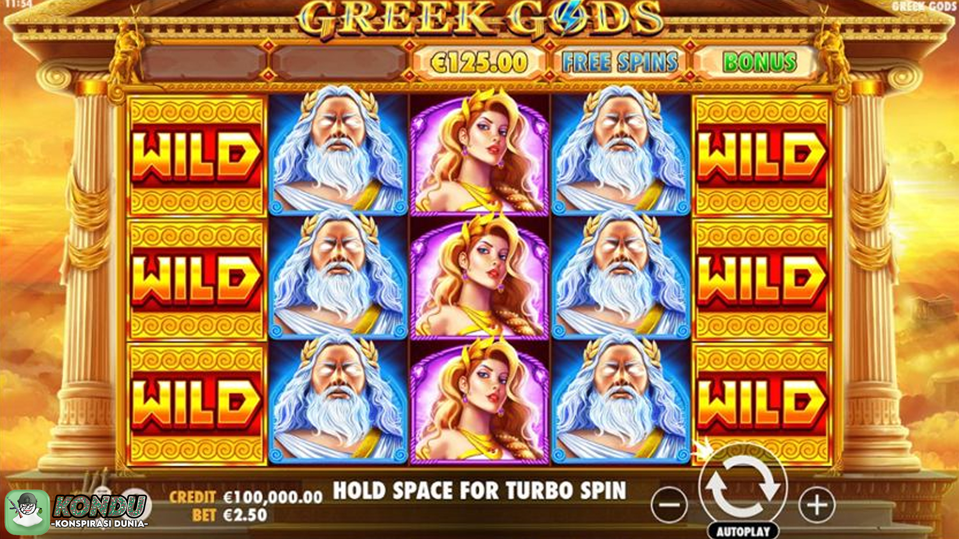 Dewa-Dewa Yunani Ajak Menang Besar di Slot Greek Gods