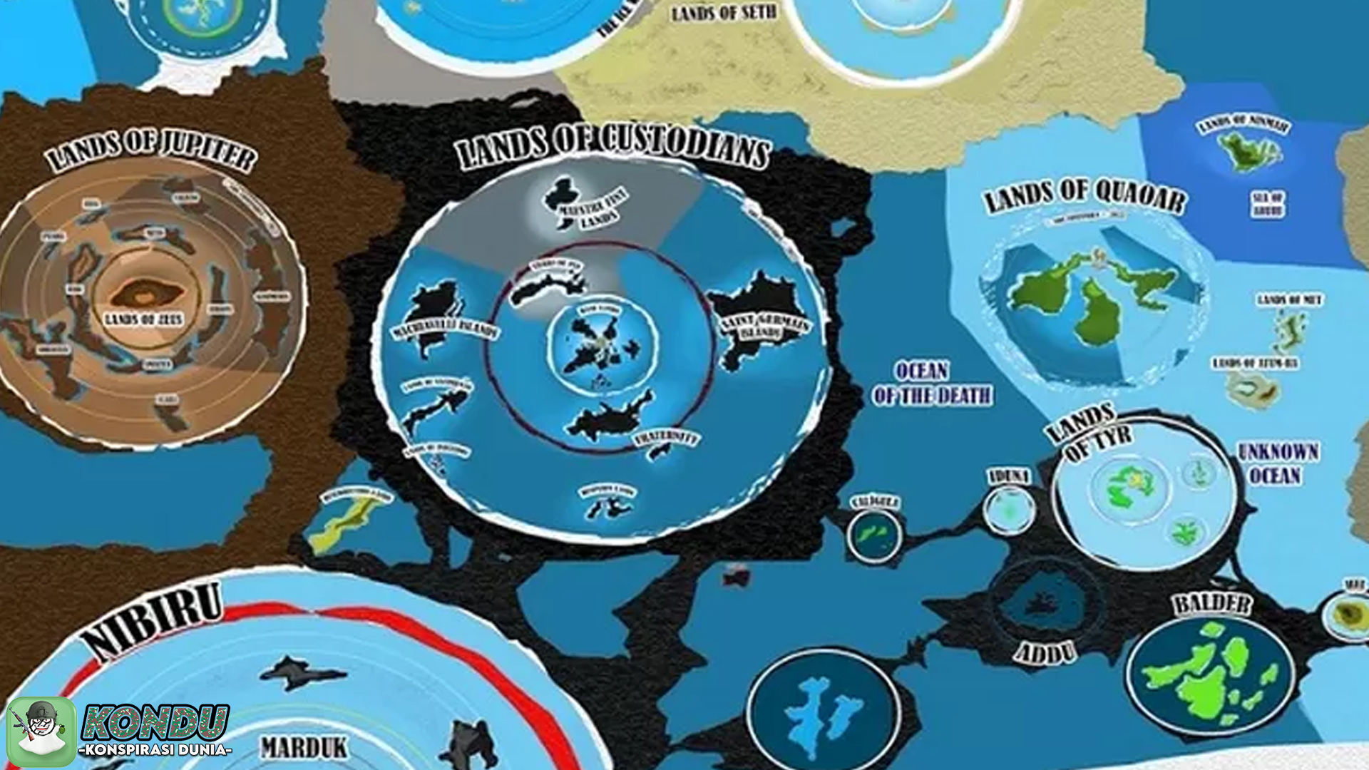 Terra Infinita: Mengungkap Konspirasi Peta Bumi yang Sebenarnya