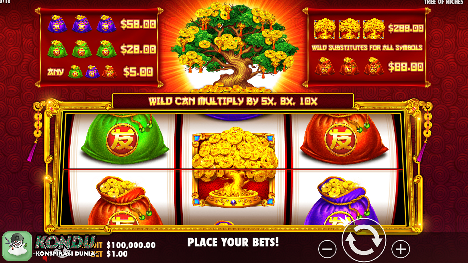 Slot Tree of Riches: Pohon Keberuntungan & Hadiah Melimpah