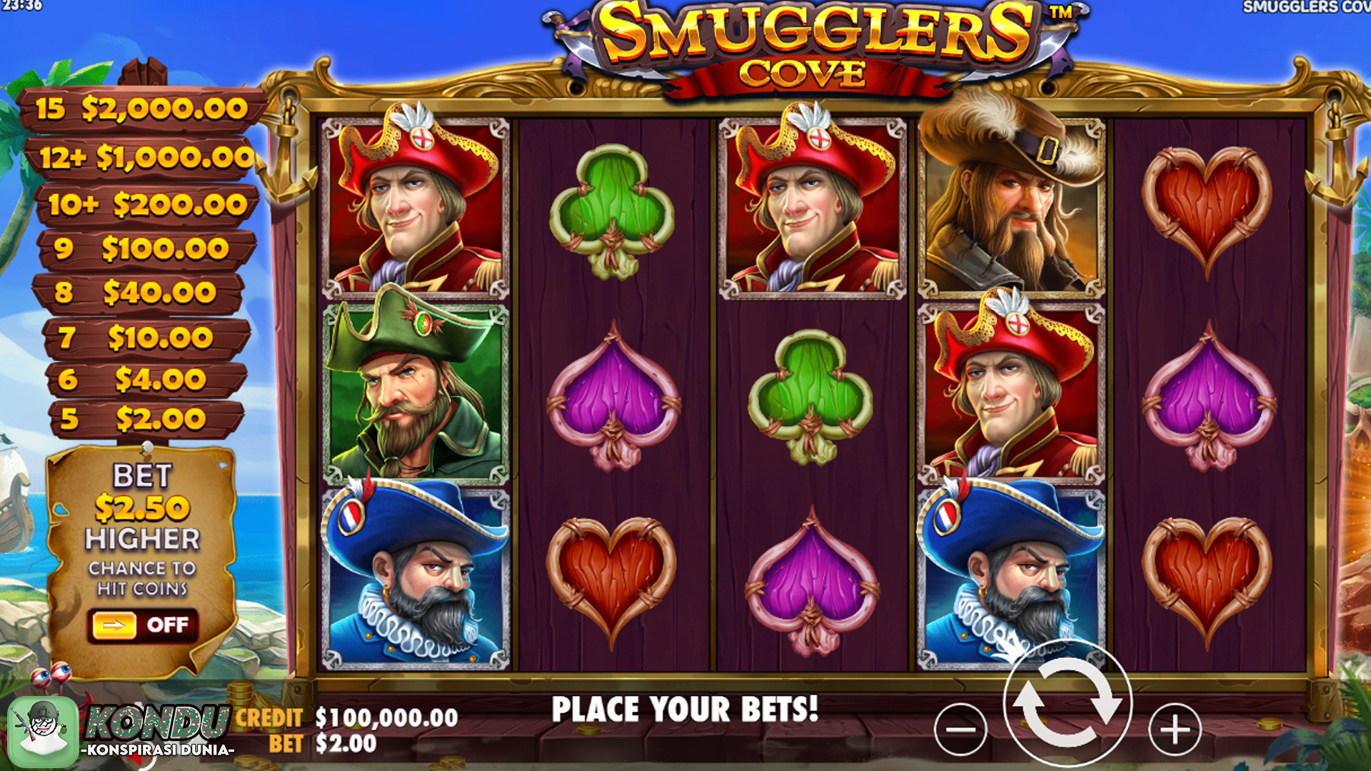 Slot Smugglers Cove: Kejar Jackpot Tersembunyi di Lautan